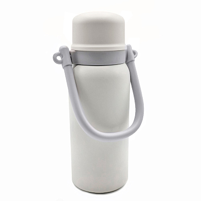 Термос Holdy с ручкой, белый