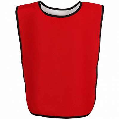 Манишка Outfit, двусторонняя, белая с красным (Красный)