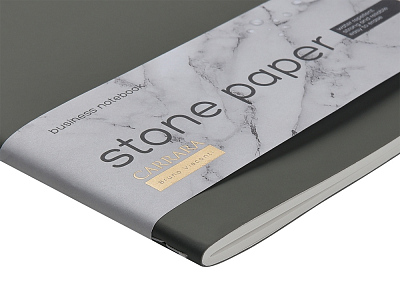 Тетрадь с каменной бумагой А5 Carrara