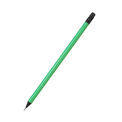 Карандаш с цветным корпусом Negro  (Зеленый)
