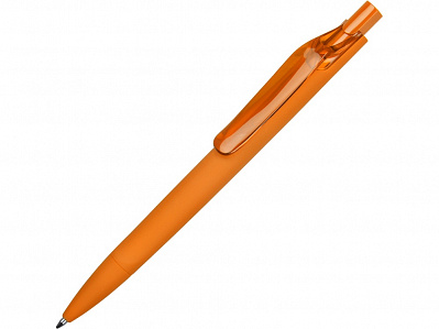 Ручка пластиковая шариковая Prodir DS6 PRR софт-тач (Оранжевый)