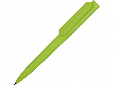Ручка пластиковая шариковая Umbo (Зеленое яблоко/белый)