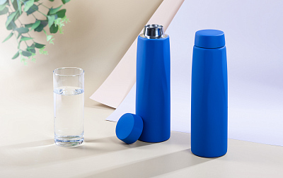 Бутылка для воды "Calypso" 650 мл, синий