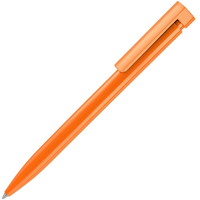 Ручка шариковая Liberty Polished, оранжевая (Оранжевый)
