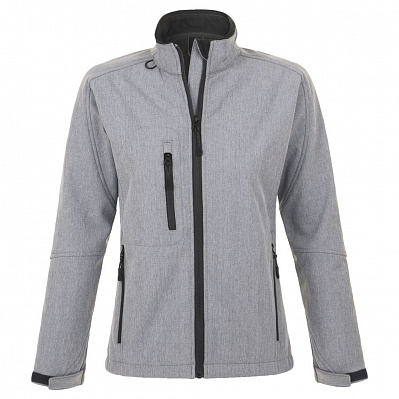 Куртка женская на молнии Roxy 340  (Серый меланж)