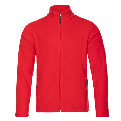 Толстовка унисекс STAN на молнии микрофлис 200, 21 (Красный)