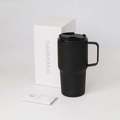 Термокружка вакуумная Aventura, синяя