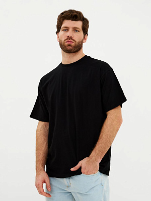 Футболка Oversize Premium, черная (Чёрный)