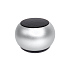 Портативная mini Bluetooth-колонка Sound Burger "Ellipse" серебро - Фото 1