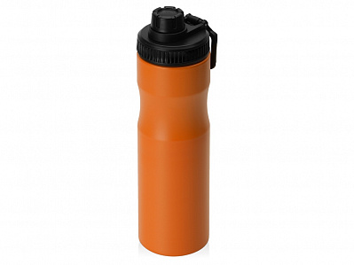 Бутылка для воды из стали Supply, 850 мл (Оранжевый, черный)