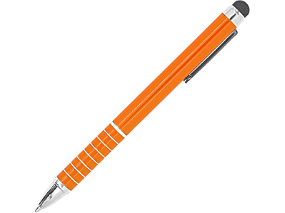 Ручка-стилус металлическая шариковая CANAIMA (Оранжевый)