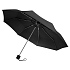 Зонт складной Basic, черный - Фото 1