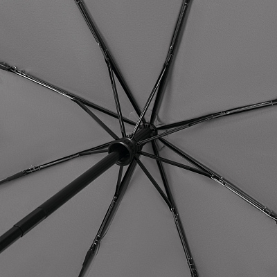 Зонт складной Азимут (Azimut), серый