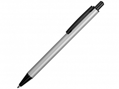Ручка металлическая шариковая Iron (Серебристый/черный)
