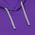 Толстовка с капюшоном Unit Kirenga, фиолетовая - Фото 3