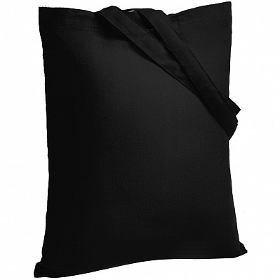 Холщовая сумка Neat 140, черная (Черный)
