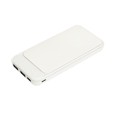 Внешний аккумулятор с подсветкой Starlight Plus PB 10000 mAh  (Белый)