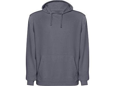 Толстовка с капюшоном Kenia, унисекс (Серо-голубой выстиранный)