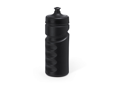 Бутылка спортивная RUNNING из полиэтилена (Черный)