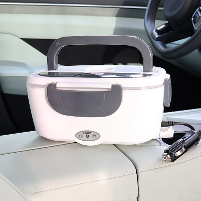 Ланчбокс с подогревом Autobox, серый