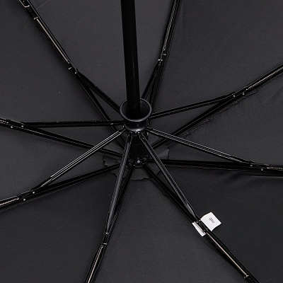 Зонт складной Fiber, черный