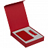 Коробка Latern для аккумулятора 5000 мАч и флешки, красная - Фото 3