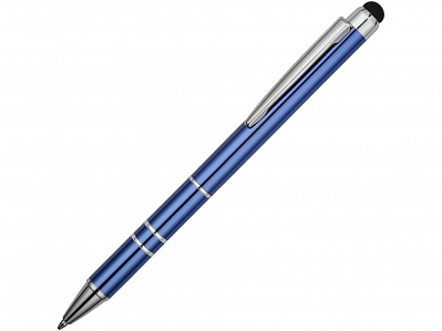 Ручка-стилус шариковая Charleston (Синий/серебристый)