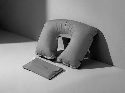 Подушка надувная Сеньос (Серый)