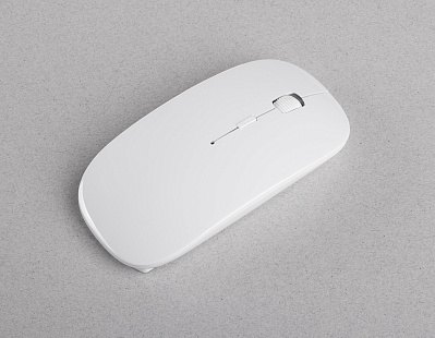 Беспроводная компьютерная мышь "Freerider" с антибактериальной защитой  (Белый)