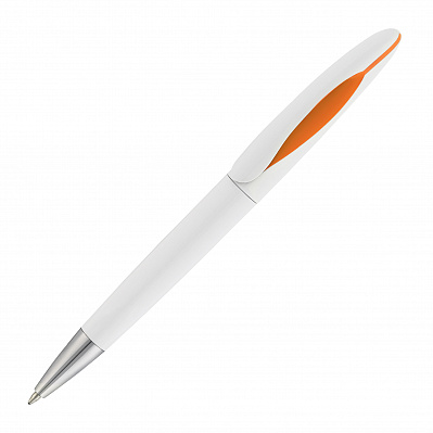 Ручка шариковая "Sophie"  (Белый с оранжевым)