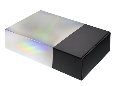Подарочная коробка с голографическим шубером Aurora, L