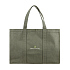 Большая сумка-шоппер VINGA Hilo из переработанного неокрашенного канваса AWARE™, 400 г/м² - Фото 2