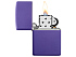 Зажигалка ZIPPO Classic с покрытием Purple Matte - Фото 4