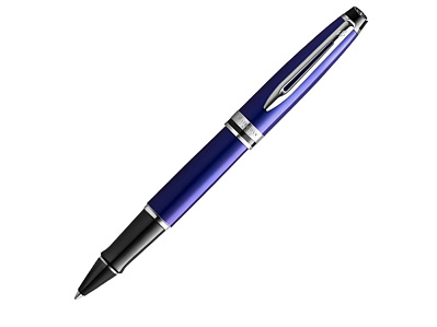 Ручка роллер Expert (Синий, черный, серебристый)