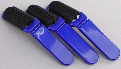 Расческа с зеркалом, синий