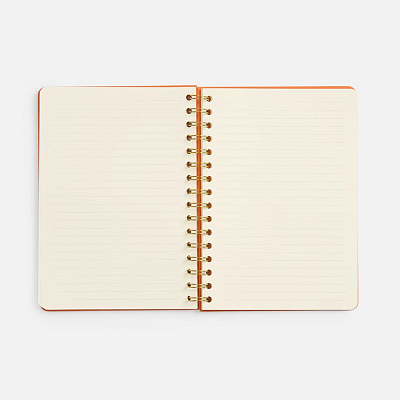 Ежедневник Spiral, недатированный, оранжевый