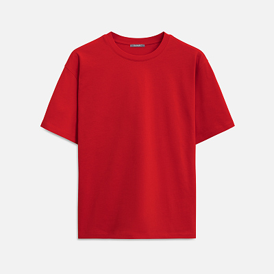 Футболка унисекс RUST NEO, 240 гр., красный, размер XS/S