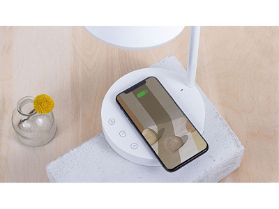 Настольная лампа с беспроводной зарядкой LED L2