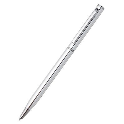 Ручка металлическая Альдора  (Серебристый)