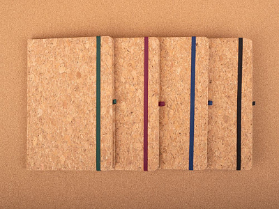 Блокнот Corkfolio, синий