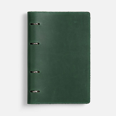 Ежедневник inStream, недатированный, зеленый