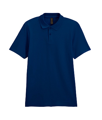 Футболка поло SOFTSTYLE ADULT DOUBLE PIQUE, МОРСКОЙ СИНИЙ XL (Морской синий)