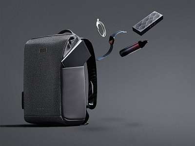 Водостойкий антикражный рюкзак SnapPack для ноутбука 16