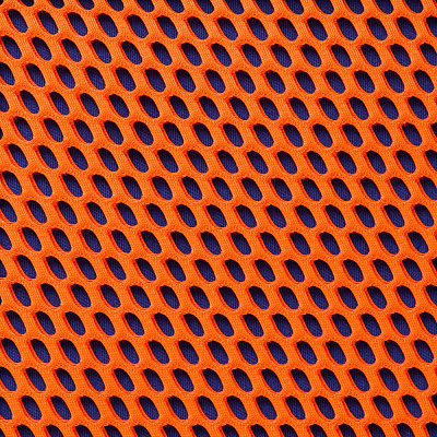Заготовка из крупной сетки Rete, XL, оранжевый неон