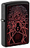 Зажигалка ZIPPO Spider Design с покрытием Black Matte, латунь/сталь, чёрная, матовая, 38x13x57 мм - Фото 1