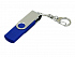 USB 2.0- флешка на 16 Гб с поворотным механизмом и дополнительным разъемом Micro USB - Фото 1