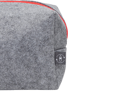 Косметичка из РПЕТ фетра с ручкой Felt