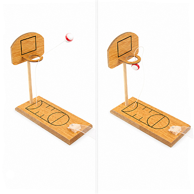 Настольная игра мини-баскетбол Win Shot, бежевый