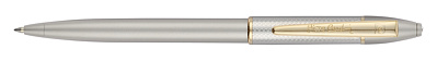 Ручка шариковая Pierre Cardin GAMME с кристаллом. Цвет - бежевый. Упаковка Е (Бежевый)