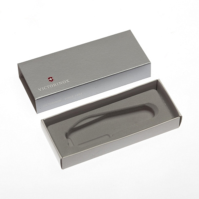 Коробка для ножей VICTORINOX 91 мм толщиной до 3 уровней картонная серебристая